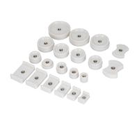 Miskall REPARACIÓN DE REPARACIÓN Los Accesorios de la máquina de Tapa de la máquina de la Caja de Retroceso Dies 20pcs adecuados para Trabajadores de reparación de Relojes de relojería