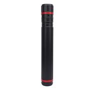 Miskall Tubo de Correo de Almacenamiento de Carteles expandibles, para Documentos, Tubo de redacción de telescopio Negro, Herramienta de Arte pequeña y Duradera Tubo de Almacenamiento de