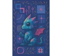 Mismatched Tiles Dragon || Lined Notebook, 6x9, 120 Pages: A whimsical notebook for journaling, doodling, note-taking, or getting lost in your own kaleidoscope of thoughts