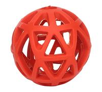 MISNODE Globo Hueco para Perros para Interiores Y Exteriores, Molienda de Dientes, Juguetes para Perros, Liberación de Estrés, Juguete para Masticar Mascotas, Juguetes de Goma Resistentes a Las(S)