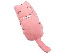 MISNODE Lindo Juguete para Perros de Cola, Cepillado de Dientes, Juguetes para Perros, Liberación de Estrés, Resistente a Las Mordeduras, Juguete para Masticar Mascotas, Juguetes(Melon Rojo)