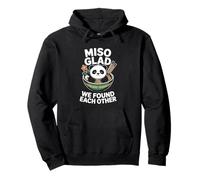 Miso me alegro de que nos hayamos encontrado al divertido estilo Kawaii Panda Sudadera con Capucha
