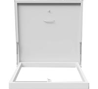 Misorat Escotilla de Techo galvanizado, Techo, sótano, Bodega, Cubierta de Salida de escaleras, Ventana de Salida de Mantenimiento, sótano, Calle,A-70x70cm