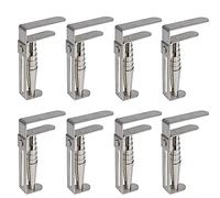 Misounda Pinzas Sujeta Manteles de Mesa Exterior, 8X Pinzas para Mantel de Resorte Inoxidable, 9x5.5 cm Exterior Pesado Clips de Mantel para Jardin, Familia, Restaurante, Boda, Fiesta