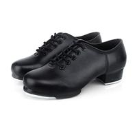MISOYER claqué - Baile con Cordones y Suela Partida | Equipo Baile para Mujeres y Hombres Calzado claqué Jazz para Adultos
