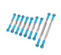 misppro 9 unids metal frontal/trasero juntas de dirección barras de tracción para Wltoys 12428 FY-03
