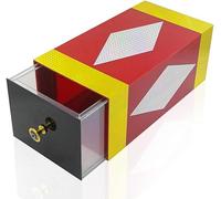 misppro Caja de cajón transparente para magos, trucos de magia e ilusiones escénicas, accesorios de trucos de escenario, 11.8 x 6.3 x 4.7 pulgadas