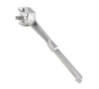 misppro Herramienta de extracción de tapa de barril de aceite, llave multifuncional para abrir tambor de 10, 15, 20, 30, 50, 55 galones