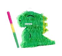 misppro Juguete de piñata de dinosaurio para niños, juego de fiesta con palo, festival, baby shower, decoraciones del Cinco DE Mayo