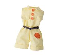 misppro Mono sin mangas hecho a mano a escala 1/6 para figuras de acción de 12 pulgadas, ropa de muñeca, accesorio de modelo de disfraz