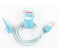 Miss Borderlike - Set de Accesorios para Cables - Diseño Ole La Madre Que Me Parió - Incluye 1 Cable Tipo C, 1 Organizador de Cable y 1 Protector de Cable - Elaborados con Materiales Resistentes