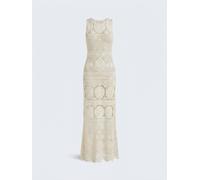 Miss June Vestido 'Robe Longue Angel' blanco 36-38 blanco