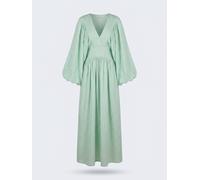 Miss June Vestido 'Robe Longue Angie' verde 36-38 verde