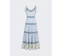 Miss June Vestido 'Robe Longue Paulina' blanco 36-38 blanco
