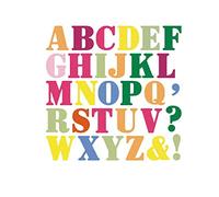 MISS KUTY Troquel fino ZAG Alfabeto y símbolos mayúscula 30u. Para cortar papel, cartulina, goma EVA y hojas de aluminio para proyectos de tarjetería, scrapbooking y manualidades