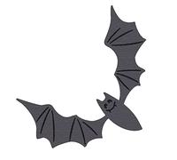 MISS KUTY Troquel fino ZAG Halloween murciélago Para cortar papel, cartulina, goma EVA y hojas de aluminio para proyectos de tarjetería, scrapbooking y manualidades