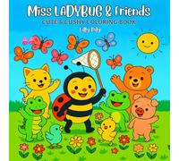 Miss Ladybug & Friends: Cute & Comfy Coloring Book