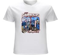 MISS LILLY 2020 Sturgis Motorcycle Rally 80th Anniversary White 3XL