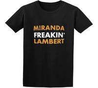 MISS LILLY Best of Miranda Lambert Freakin Cool Trending Country Music T-Shirt Black XL