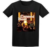 MISS LILLY Canned Heat Shirt T for Mens Casual Graphic Comfortable Tees Black M