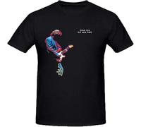 MISS LILLY Chris Rea The Blue Cafe Shirts 100 Cotton Men Round Neck Black 3XL