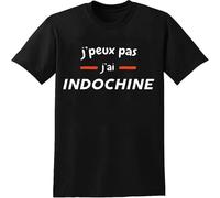 MISS LILLY Indochine I Can't Have T-Shirt Men's Basic Short Sleeve Tees Clothing Unisex Black L