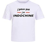 MISS LILLY Indochine I Can't Have T-Shirt Men's Tees Clothing Unisex White L