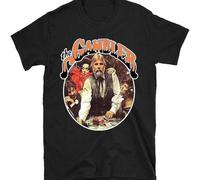 MISS LILLY Kenny Rogers The Gambler American Singer Country Music T Shirt Black S