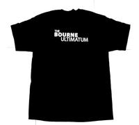 MISS LILLY Men's The Bourne Ultimatum Movie Promo T-Shirt Adult to Casual Graphic Comfortable Tees Black XXL