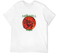 MISS LILLY Moonspell Irreligious T Shirt Casual Graphic Tees White XL