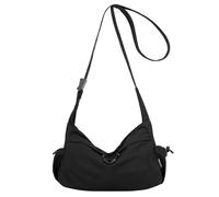 Miss Lulu Bolsa de Hombro para Mujer,Bandolera Crossbody Unisex,de Nylon Impermeable,Ideal para Viaje,Excursiones y Actividades Al Aire Libre