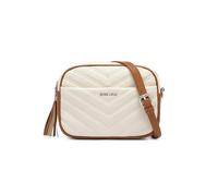 Miss Lulu LA2119-1 BG/BN, Bolso Bandolera Mujer, Beige/Marrón