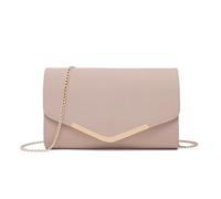 Miss Lulu Bolso Bandolera Elegante con Cadena Dorada para Mujer - Bolso de Noche Perfecto para Navidad, Bodas y Eventos Especiales