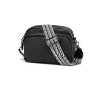 Miss Lulu Bolso cruzado para mujer, bolso de hombro de piel auténtica, bolso para mujer, bolso a prueba de salpicaduras, correa de hombro ajustable