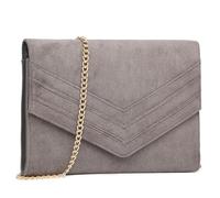 Miss Lulu Bolso de Fiesta Mujer Elegante - Clutch Minimalista Multiusos para Boda, Noche o Eventos - Bolsos de Mano Pequeños con Diseño Moderno y Versátil