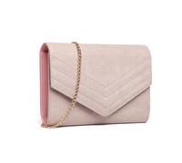 Miss Lulu Bolso de Fiesta Mujer Elegante - Clutch Minimalista Multiusos para Boda, Noche o Eventos - Bolsos de Mano Pequeños con Diseño Moderno y Versátil