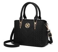 Miss Lulu Bolso elegante para mujer,Bandolera de mano con diseño de espiga,ideal para el trabajo la universidad y el día a día