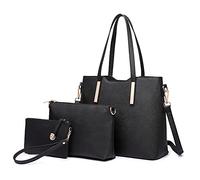 Miss Lulu Bolsos de Mujer 3 Piezas Bolso de Hombro Bandolera Cartera Hermosa fácil Cambiar en Uso Diario