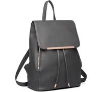 Miss Lulu Bolsos Mochila para Mujer,Mochila Impermeable de PU,Estilo Moderno para Uso Diario,Trabajo y Universidad - Ligera y Práctica