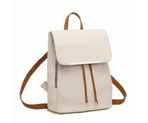 Miss Lulu Bolsos Mochila para Mujer,Mochila Impermeable de PU,Estilo Moderno para Uso Diario,Trabajo y Universidad - Ligera y Práctica