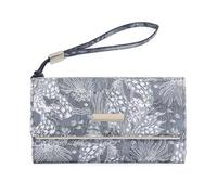 Miss Lulu Cartera Grande para Mujer de Cuero PU, Monedero Ligero con Estampado Floral y Múltiples Compartimentos