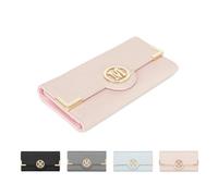 Miss Lulu Cartera para Mujer de PU Larga,Diseño Práctico para Portar Dinero,Monedas y Tarjetas en Tu Vida Cotidiana