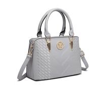 Miss Lulu Elegante Bolsos de Mujer en PU Cuero,Versátil Bolso de Mano y Bolsa de Hombro,Ideal para Trabajo,Escuela y Ocasiones Casuales