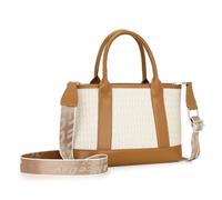 Miss Lulu Hbm2422-bg, Bolso de Mano Mujer, 1-2 Beige
