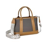 Miss Lulu Bolso de mano para mujer, bolso bandolera de piel PU, diseño elegante y ligero, tamaño mediano, con múltiples compartimentos, ideal para el uso diario