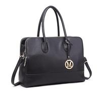 Miss Lulu LT1726 BK, Bolsos Tote para Mujer, Negro, Talla única