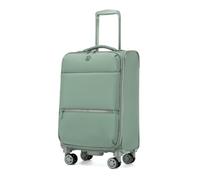 Miss Lulu Maleta de Cabina con Ruedas Giratorias Equipaje de Mano Maletas de Viaje Pequeña,59,5x36,5x25cm, Verde