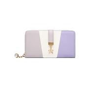 Miss Lulu Monedero Mujer, Tri Color Largo Cartera Embrague con 12 Ranuras, Cartera de señora de Cuero Muy Suave, Cartera Larga