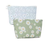 Miss LuLu - Neceser de baño para Mujer, Impermeable, con Estampado Floral, para Maquillaje, para Mujer, Compacto, Ideal para Viajes y Diarios, Multicolor, Minimalista