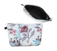 Miss Lulu Neceser de Viaje para Mujer, Bolsa de Cosméticos Pequeña con Diseño Floral, Organizador de Maquillaje Portátil para Viajes y Uso Diario